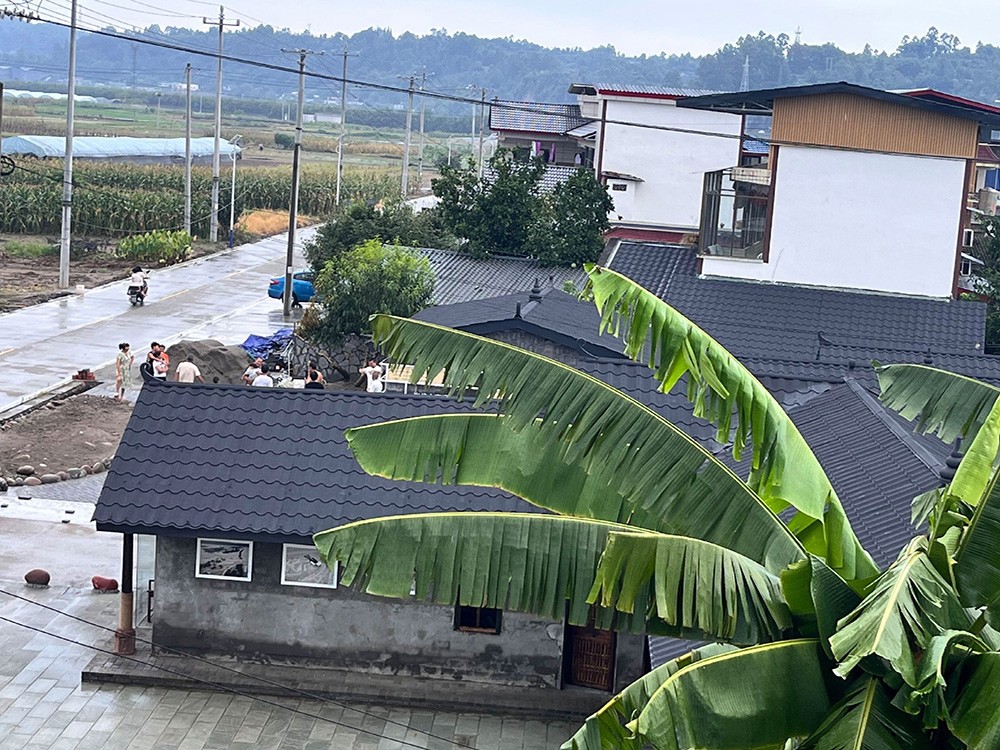 琉璃彩石瓦(828型)
