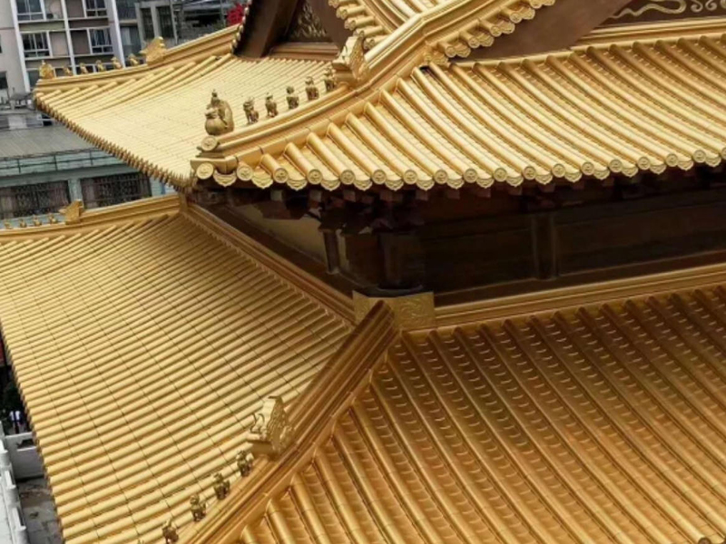 仿古铜瓦