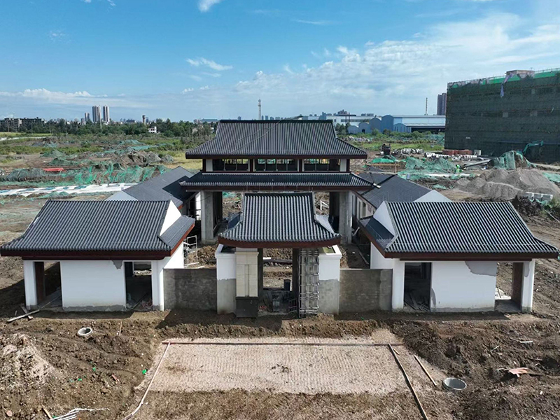 高分子装饰筒瓦