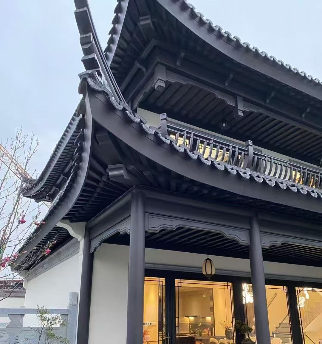 翘角
