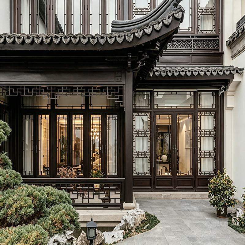 仿古门窗系统